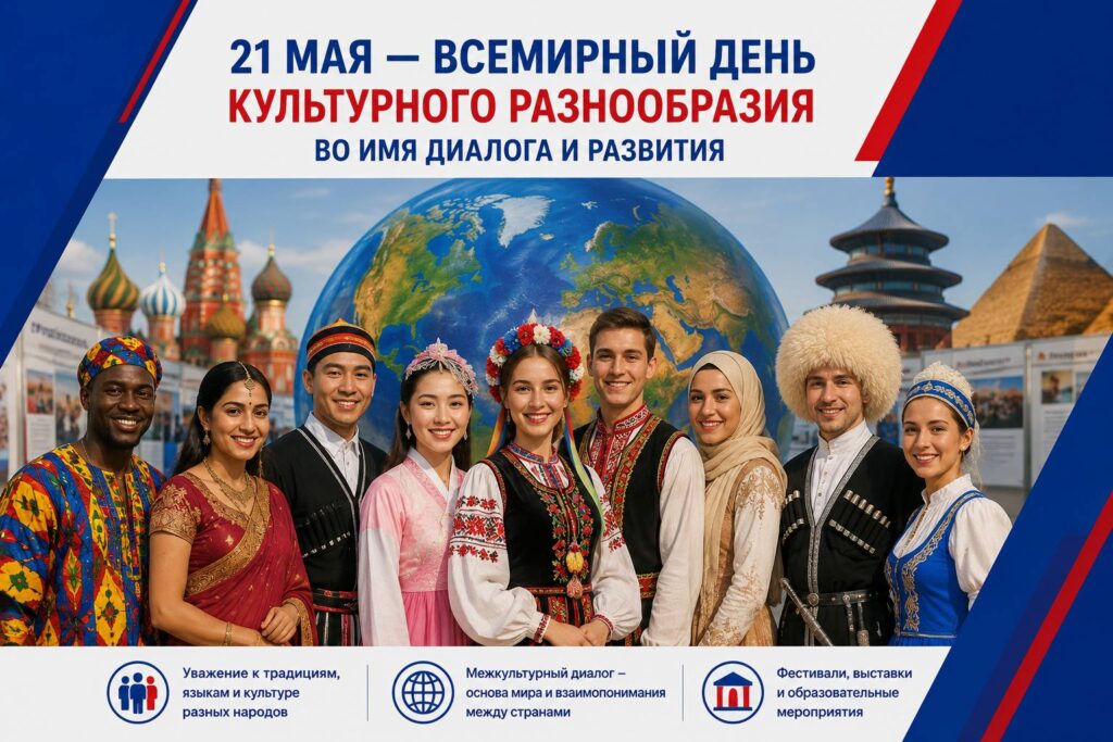 21 мая отмечают Всемирный день культурного разнообразия