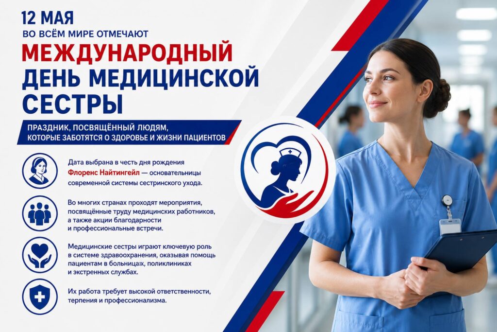 12 мая — Международный день медицинской сестры