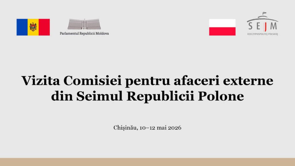Делегация парламента Польши прибыла в Кишинев