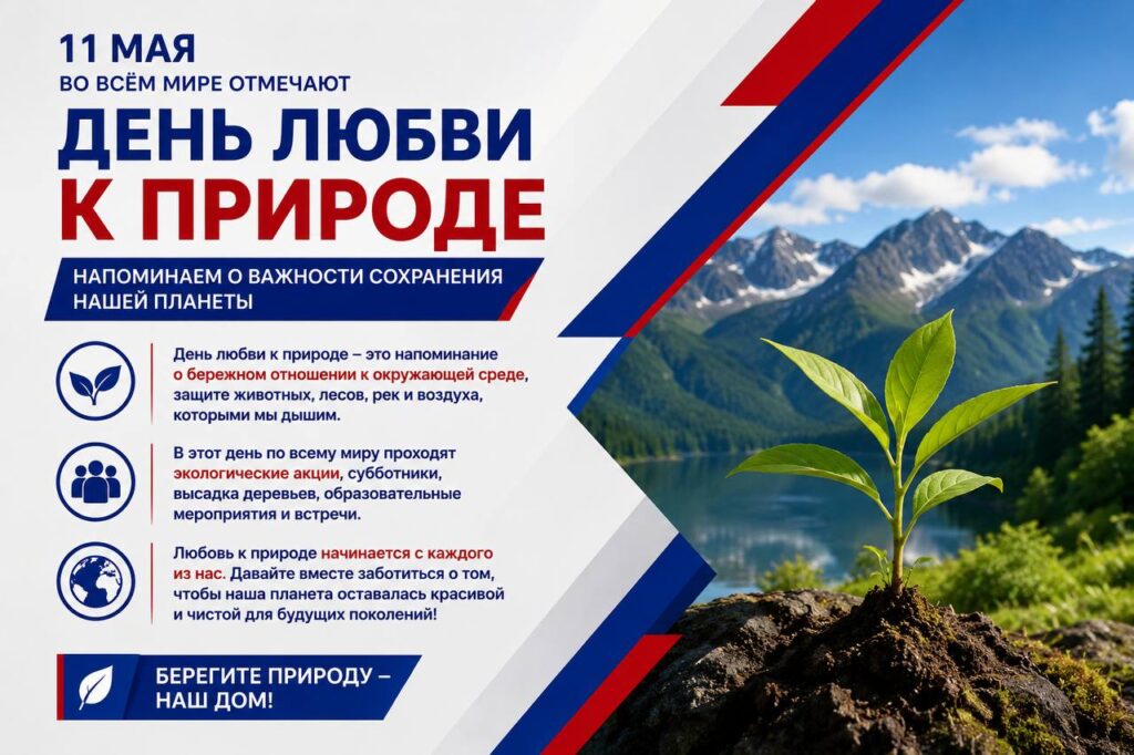 11 мая отмечают День любви к природе