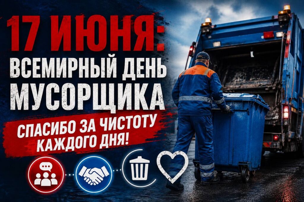 17 июня отмечается Всемирный день мусорщика