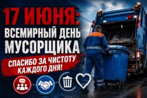 17 июня отмечается Всемирный день мусорщика