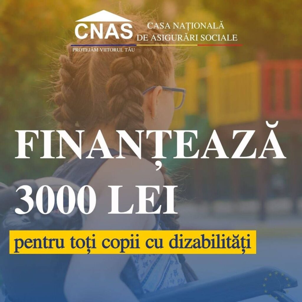 В Молдове профинансировали ежегодную помощь в 3000 леев для детей с ограниченными возможностями