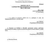 Парламент Молдовы завершит весенне-летнюю сессию в конце этой недели