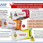 Из продажи в Молдове изъяли три партии опасных детских салфеток
