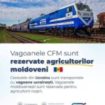 ЖДМ: Вагоны для перевозки зерна зарезервированы для молдавских, а не украинских аграриев