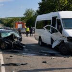 Смертельное ДТП в Страшенском районе: маршрутка столкнулась с легковым автомобилем