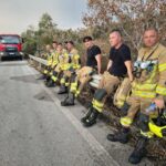 Молдавские пожарные пять часов ликвидировали последствия крупного пожара возле Салоников