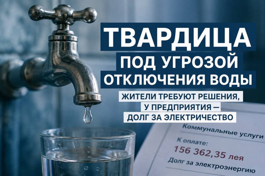Твардица под угрозой отключения воды: жители требуют решения, у предприятия — долг за электричество