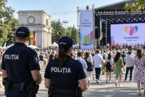 Полиция поздравила жителей Кишинева с Днем города и усилила меры безопасности