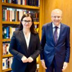 Герасимов обсудила с председателем Суда ЕС подготовку молдавских судей и прокуроров