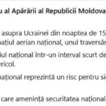 Носатый: нарушения воздушного пространства Молдовы представляли угрозу безопасности граждан